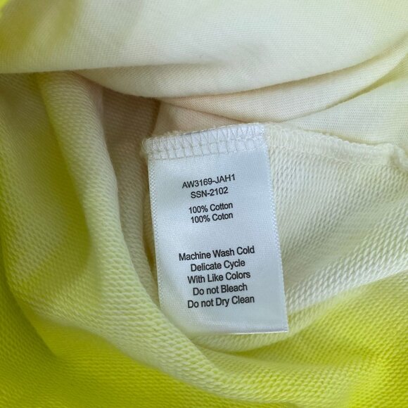 ATM Pink Yellow Tie Dye High Waist Drawstring Shorts | NWT - Picture 7 of 8